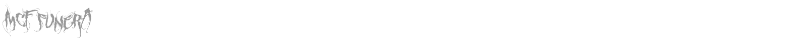 MCF funera chaotic font preview